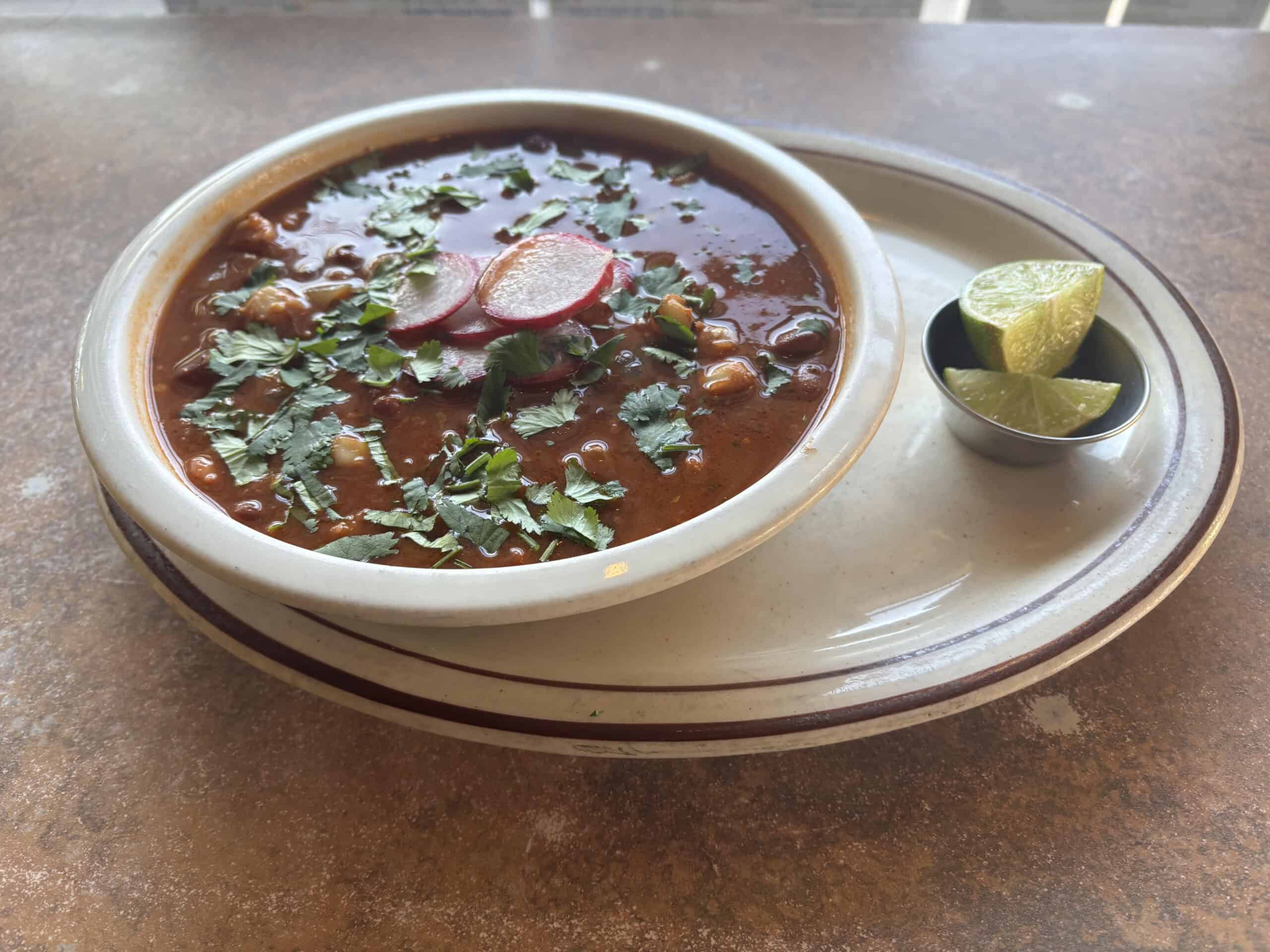 vegan pozole